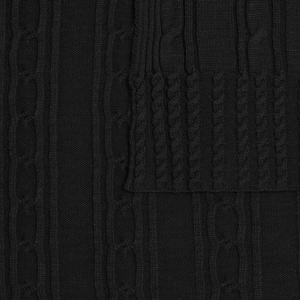 Плед Remitti, черный