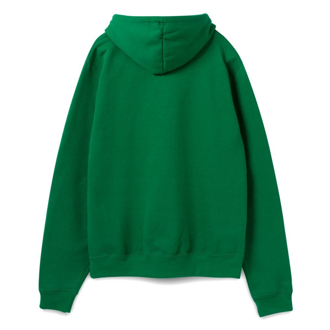Толстовка с капюшоном Slam 320, ярко-зеленая, XS
