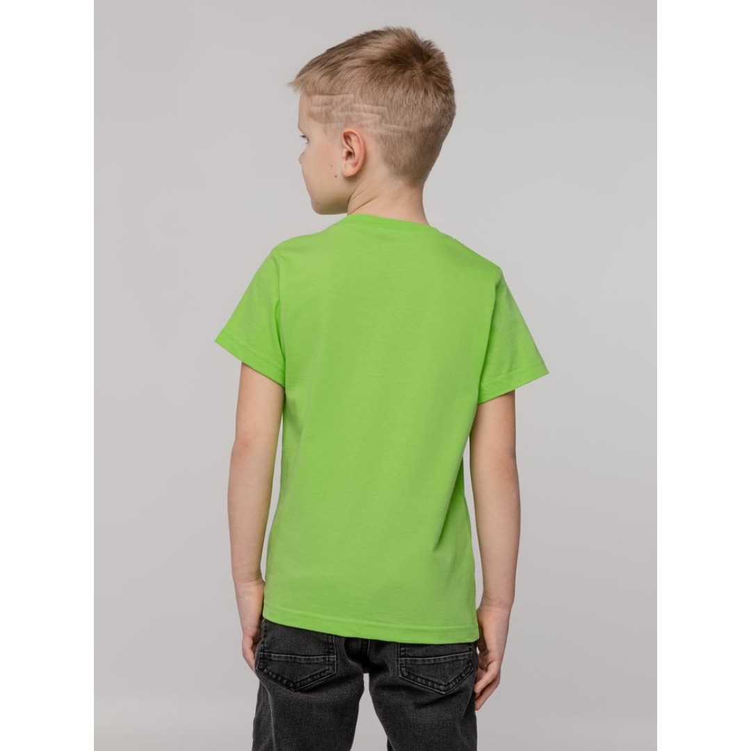 Футболка детская T-Bolka Kids, зеленое яблоко, 6 лет