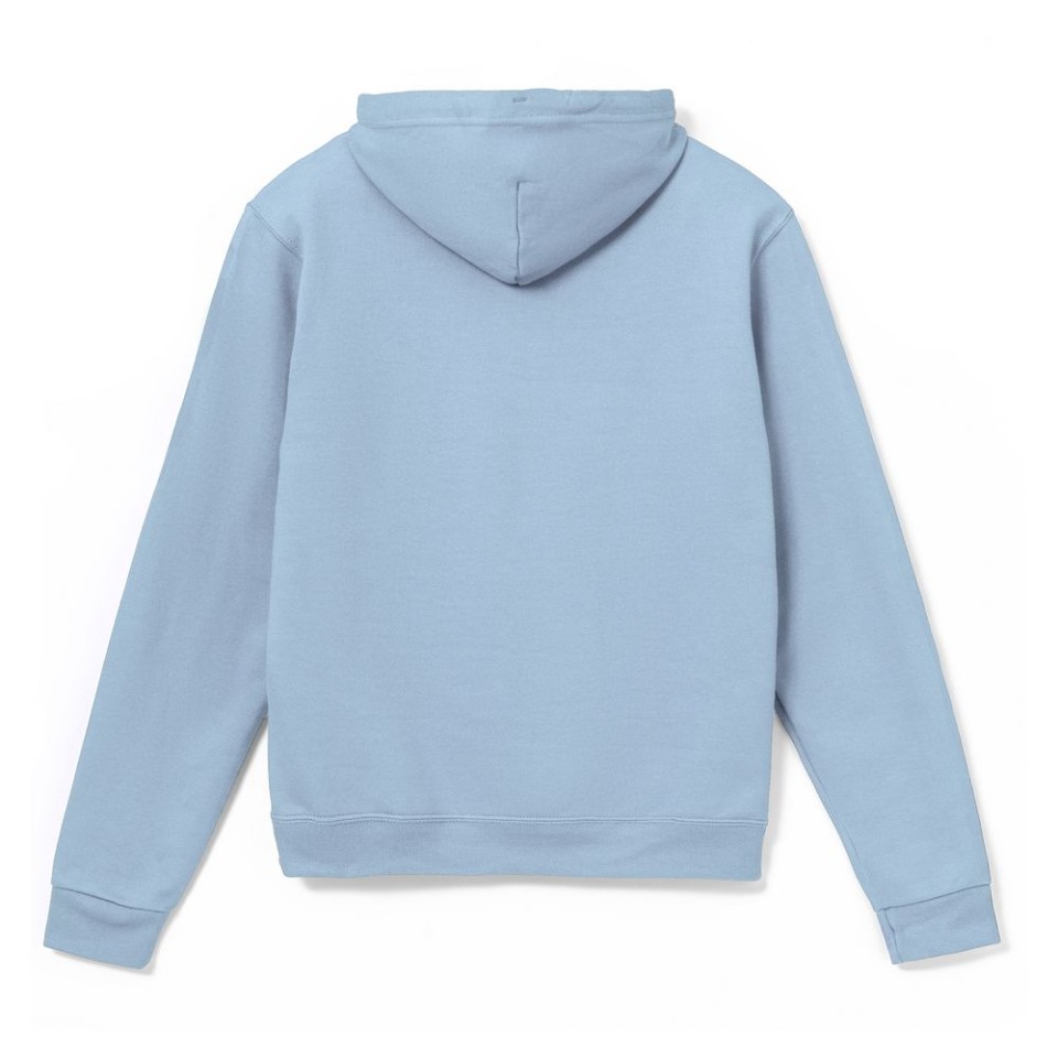 Толстовка с капюшоном Snake II голубая, XS