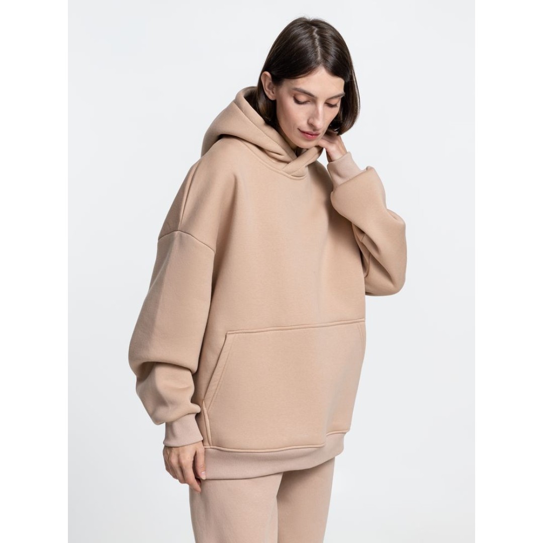Худи Kulonga Oversize, бежевое, ХS/S