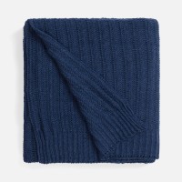 Плед Termoment, синий меланж