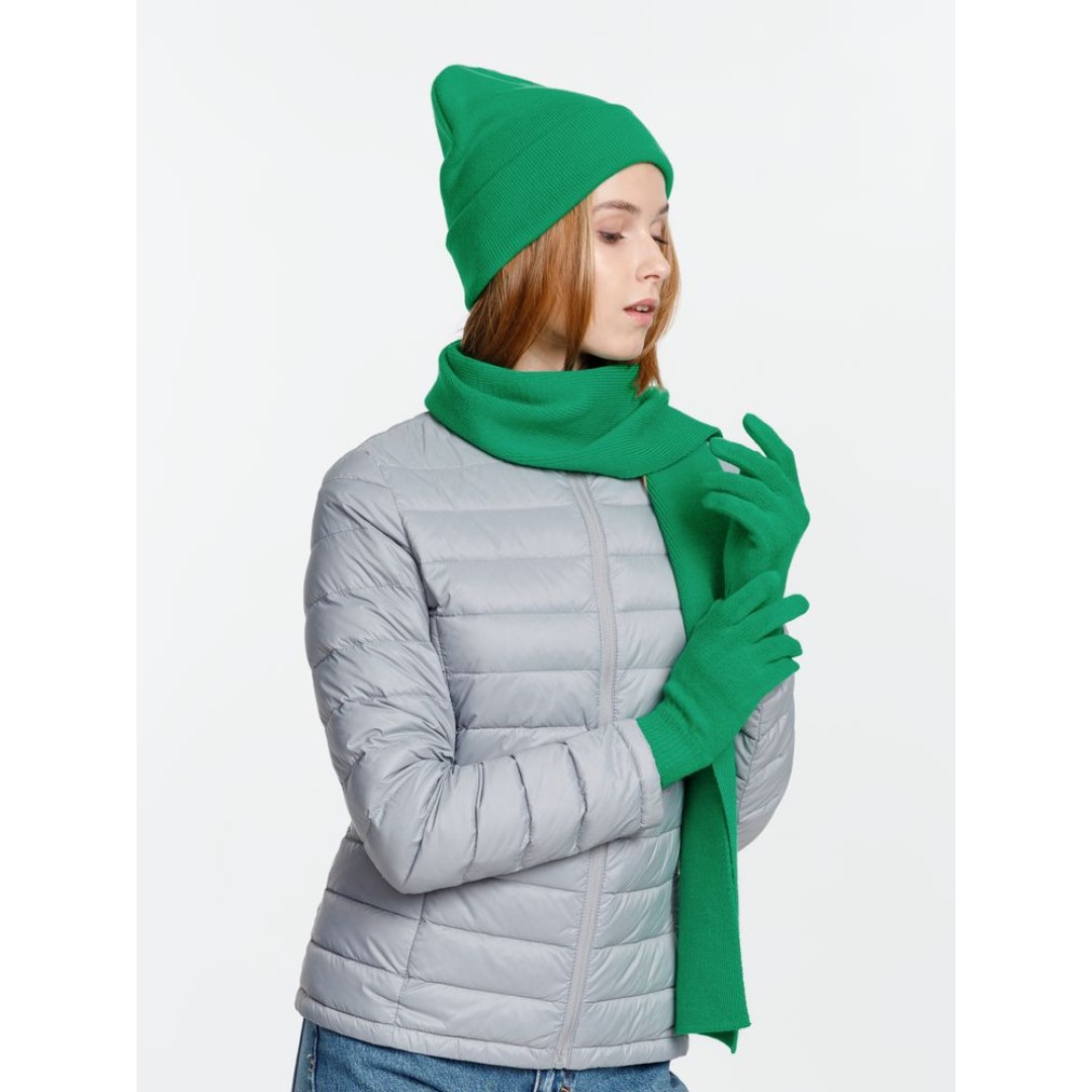 Перчатки Urban Flow, зеленые, размер S/M