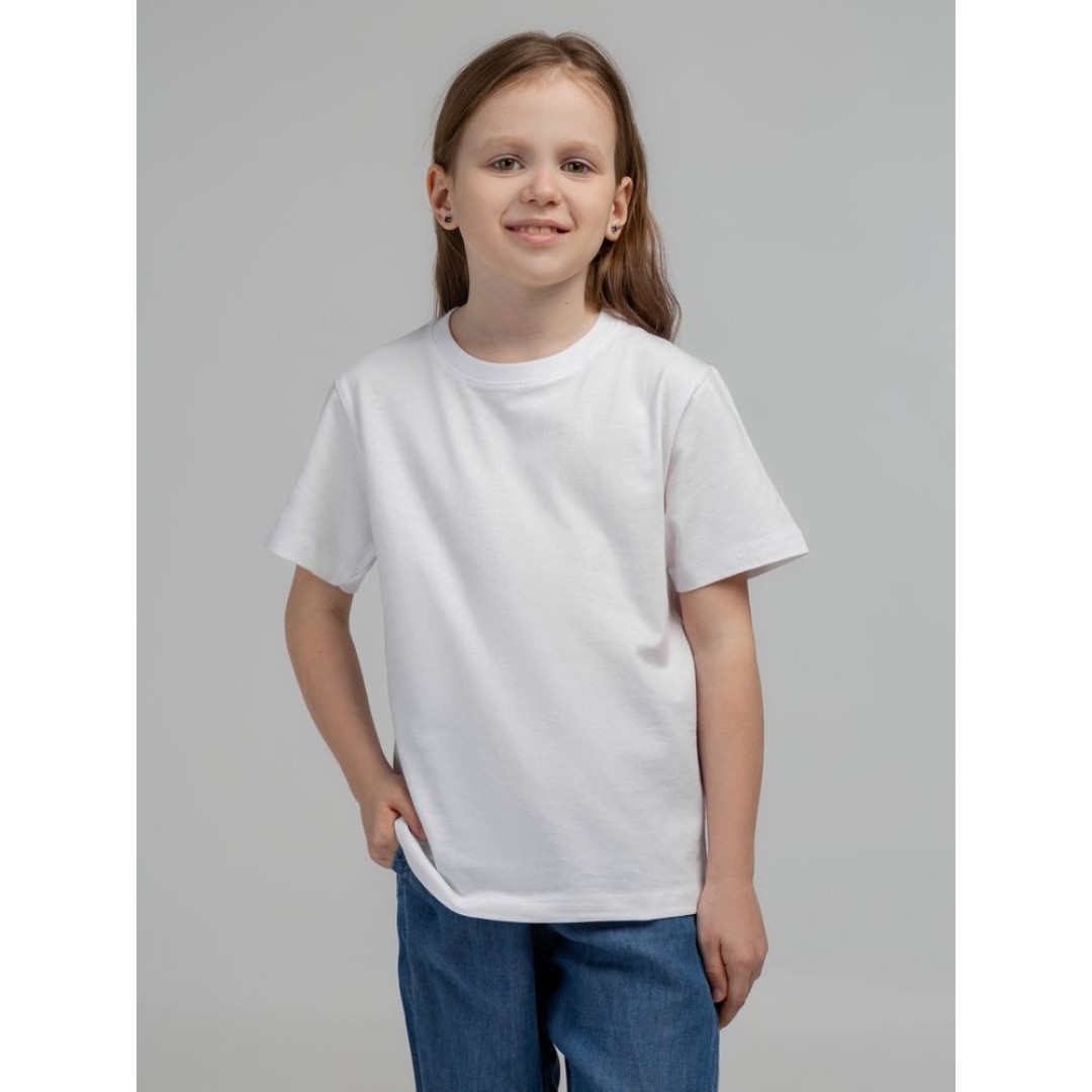 Футболка детская Regent Kids 150 белая, на рост 130-140 см (10 лет)