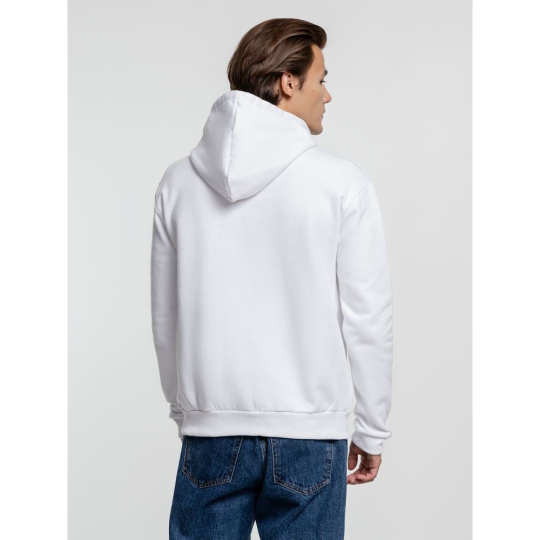 Толстовка с капюшоном Kirenga Heavy, белая (белоснежная), размер XS