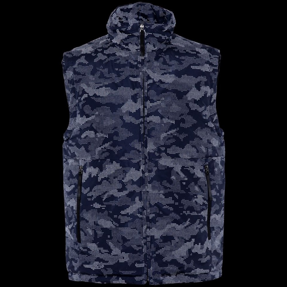 Жилет светоотражающий Lattvind темно-синий, XS