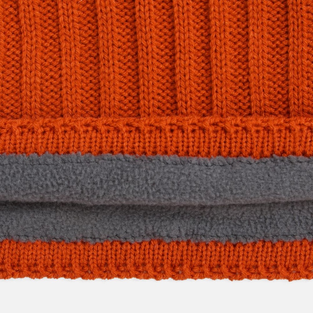 Снуд ComFleece, темно-оранжевый (кирпичный)