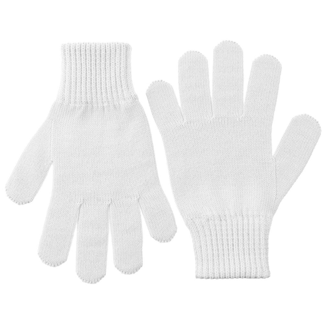 Перчатки Real Talk, белые, размер S/M