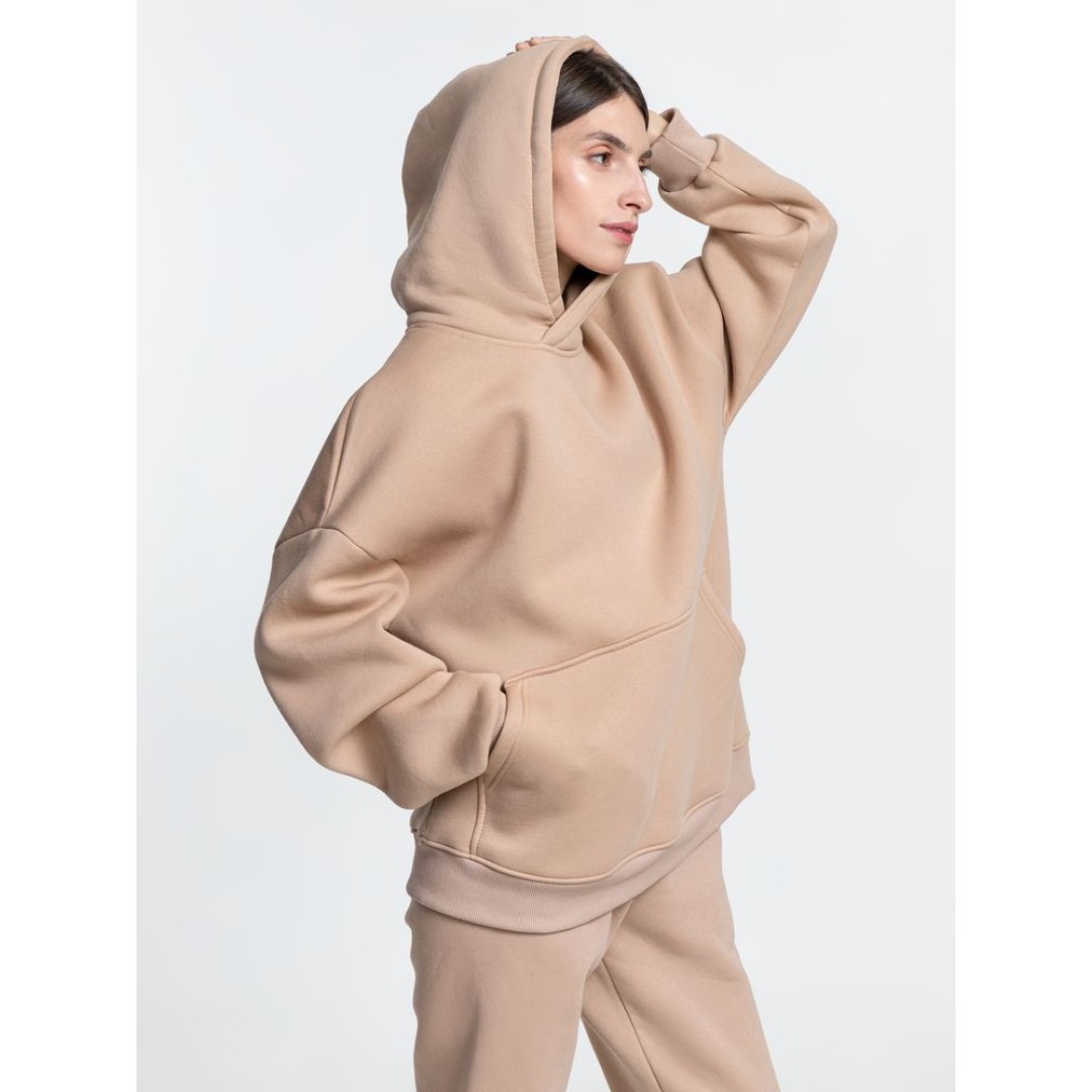 Худи Kulonga Oversize, бежевое, ХS/S