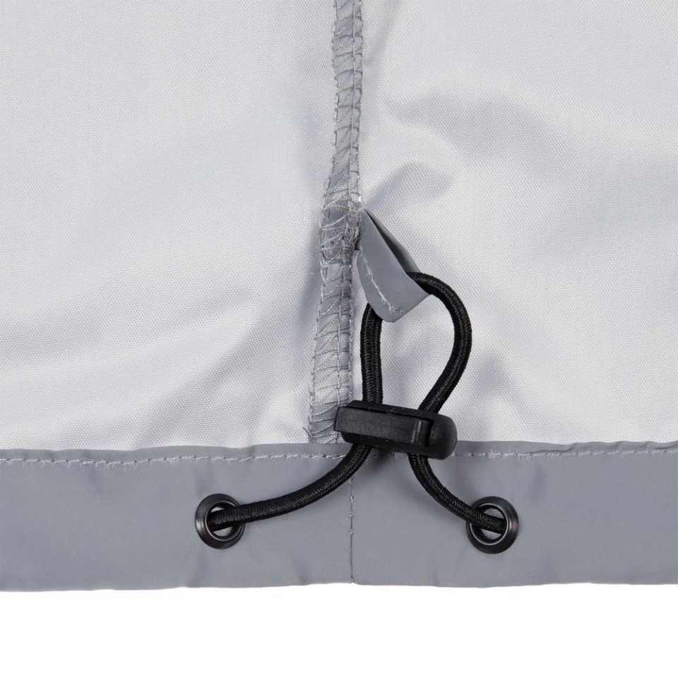 Ветровка Manifest 2.0 из светоотражающей ткани, серая, размер XS/S