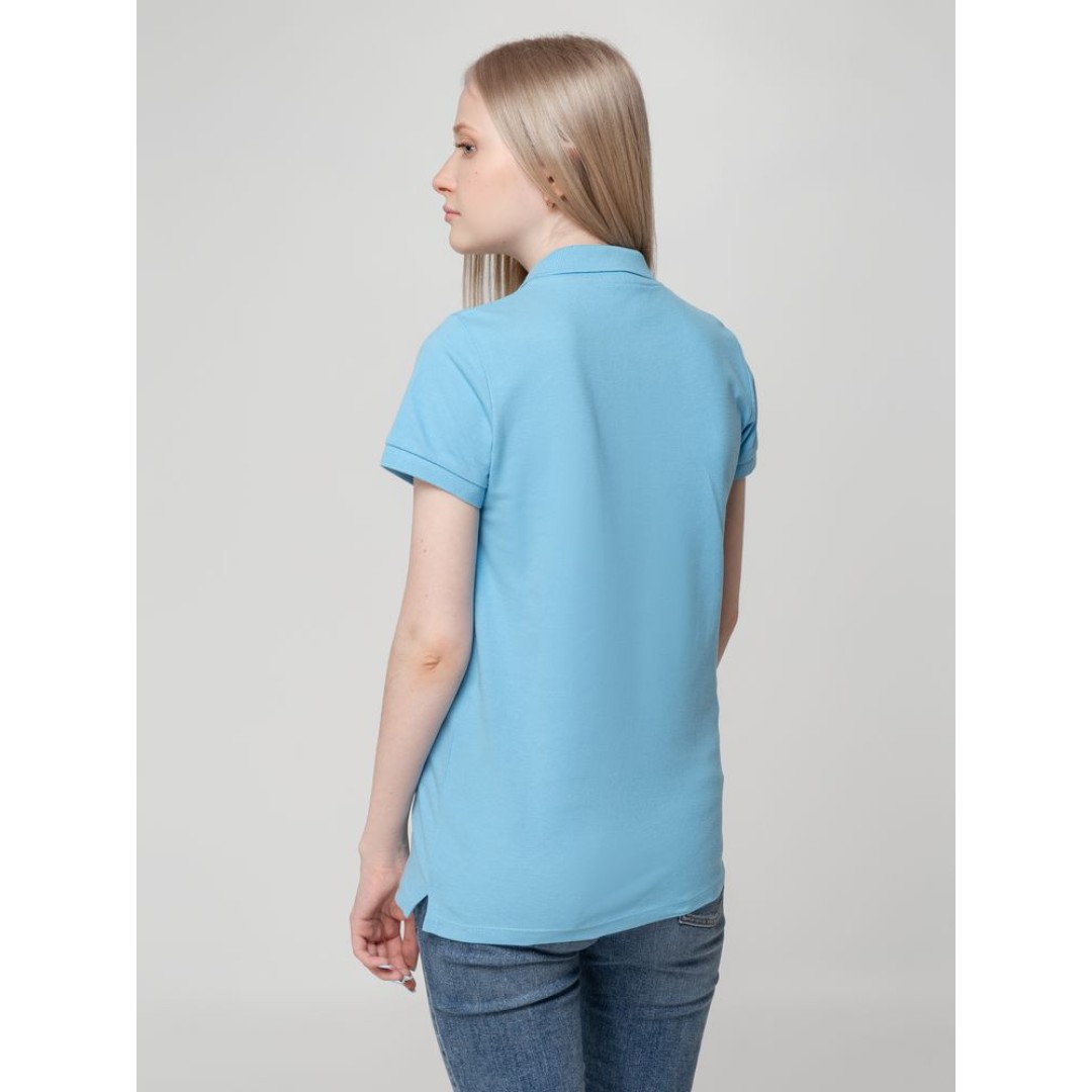 Рубашка поло женская Virma lady, голубая, S