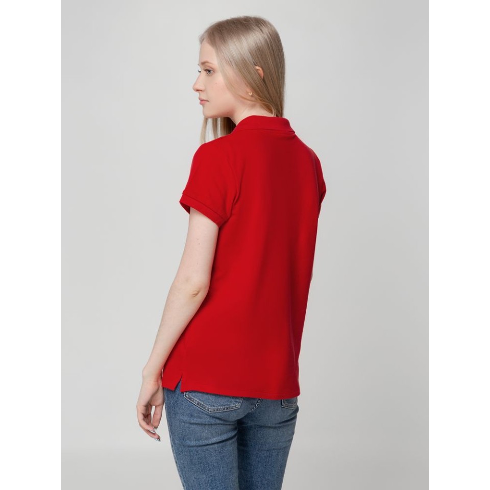 Рубашка поло женская Virma lady, красная, L