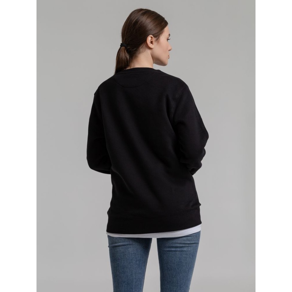 Свитшот унисекс King, черный