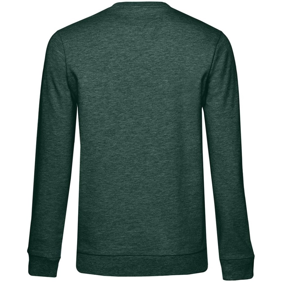 Свитшот женский Set In, темно-зеленый меланж, L