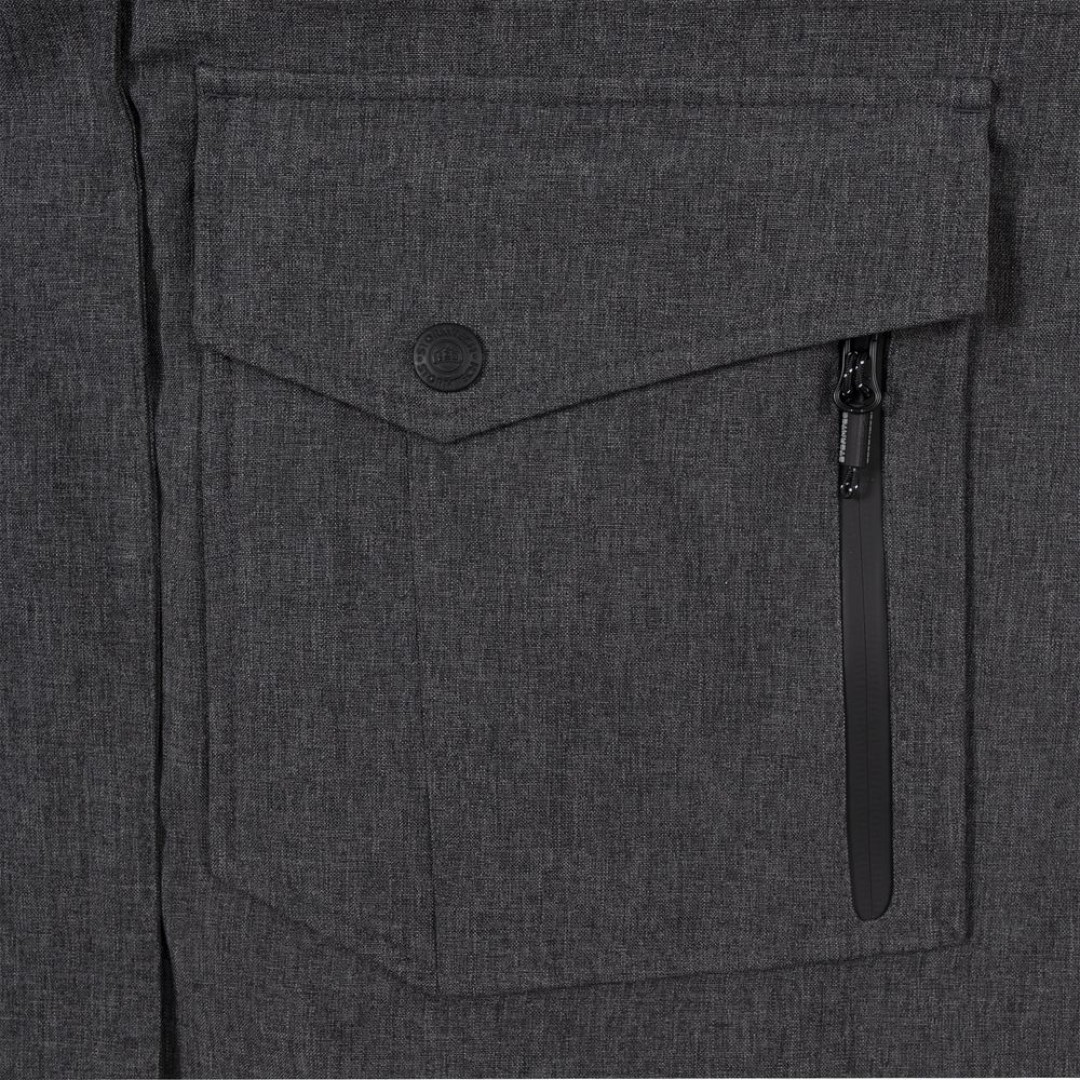 Парка женская Explorer серый меланж, M