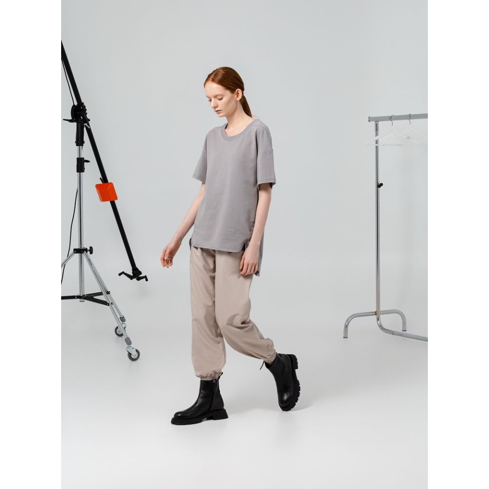 Футболка унисекс Kosmos 1.0, серая, S