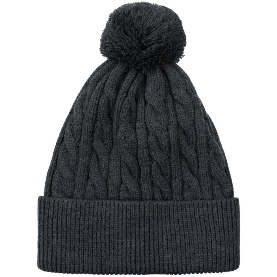 Шапка Heat Trick, темно-серый меланж