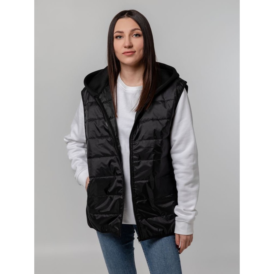 Жилет Orkney с капюшоном, черный, размер XS/S