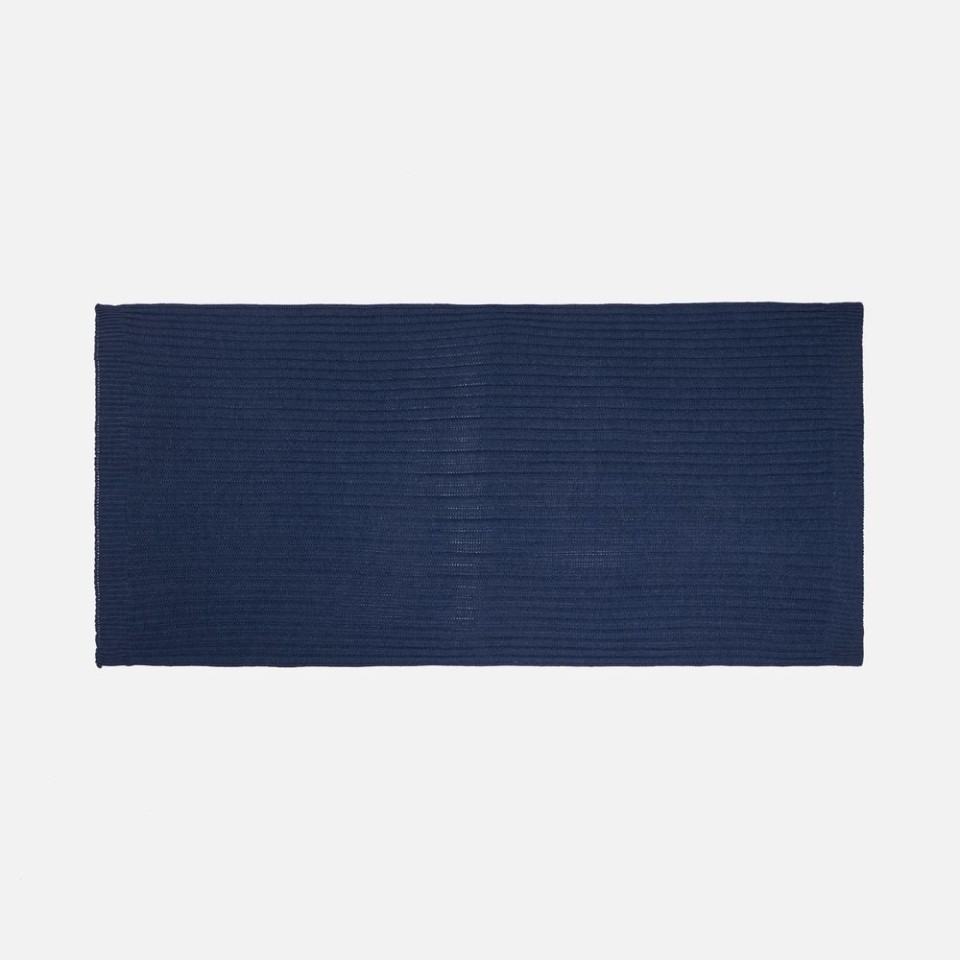 Плед Termoment, синий меланж