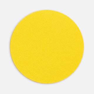 Наклейка тканевая Lunga Round, M, желтая