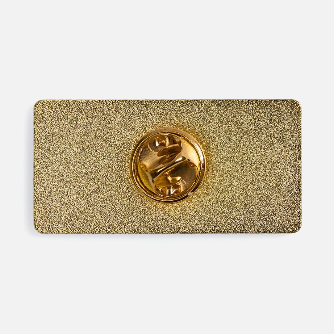 Значок Sanga Matto, золотистый глянцевый