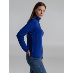 Толстовка флисовая женская Frontflip синяя, XS