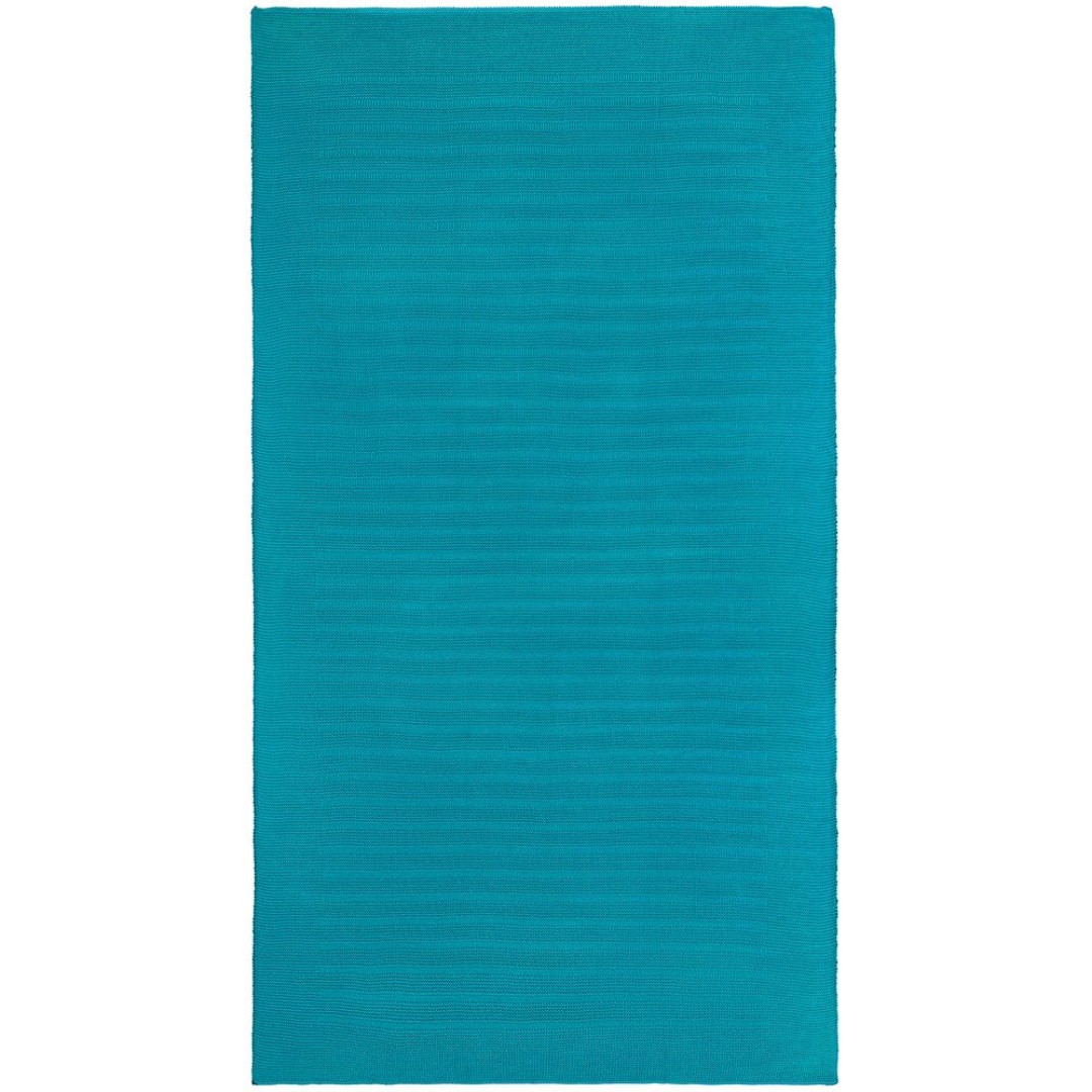 Плед Field, бирюзовый