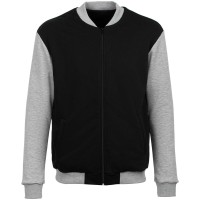 Бомбер College черный, XS