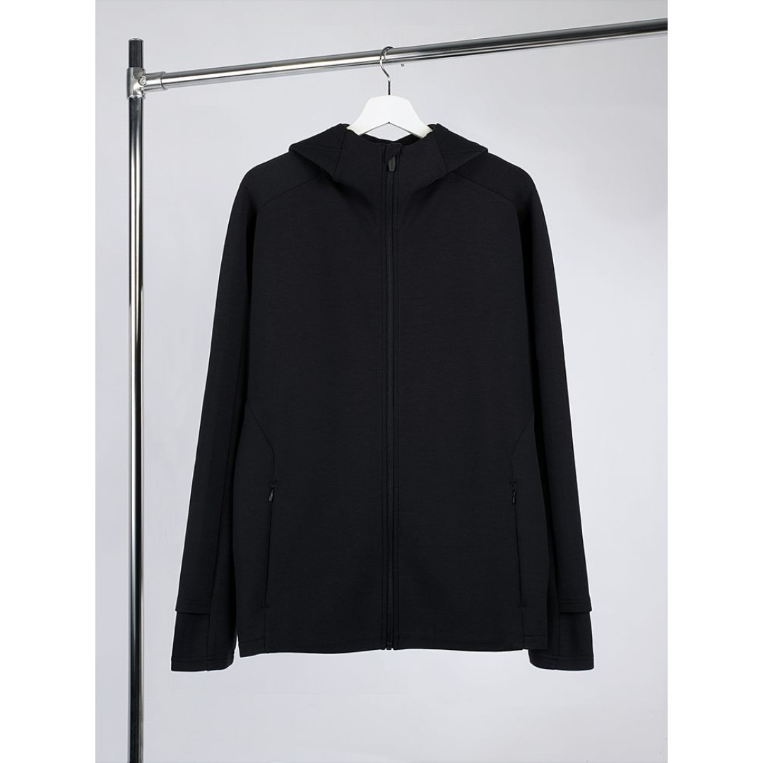 Куртка с капюшоном унисекс Begi, черная