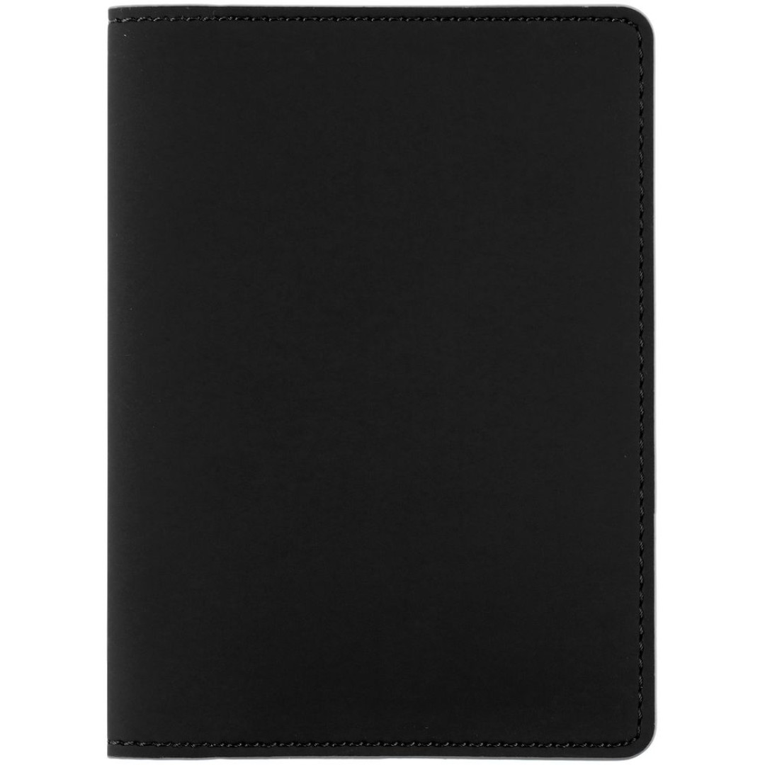 Обложка для паспорта Shall Simple, черный
