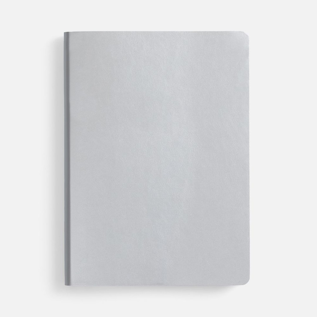 Ежедневник Nebraska Flex, недатированный, ver. 2, серебристый
