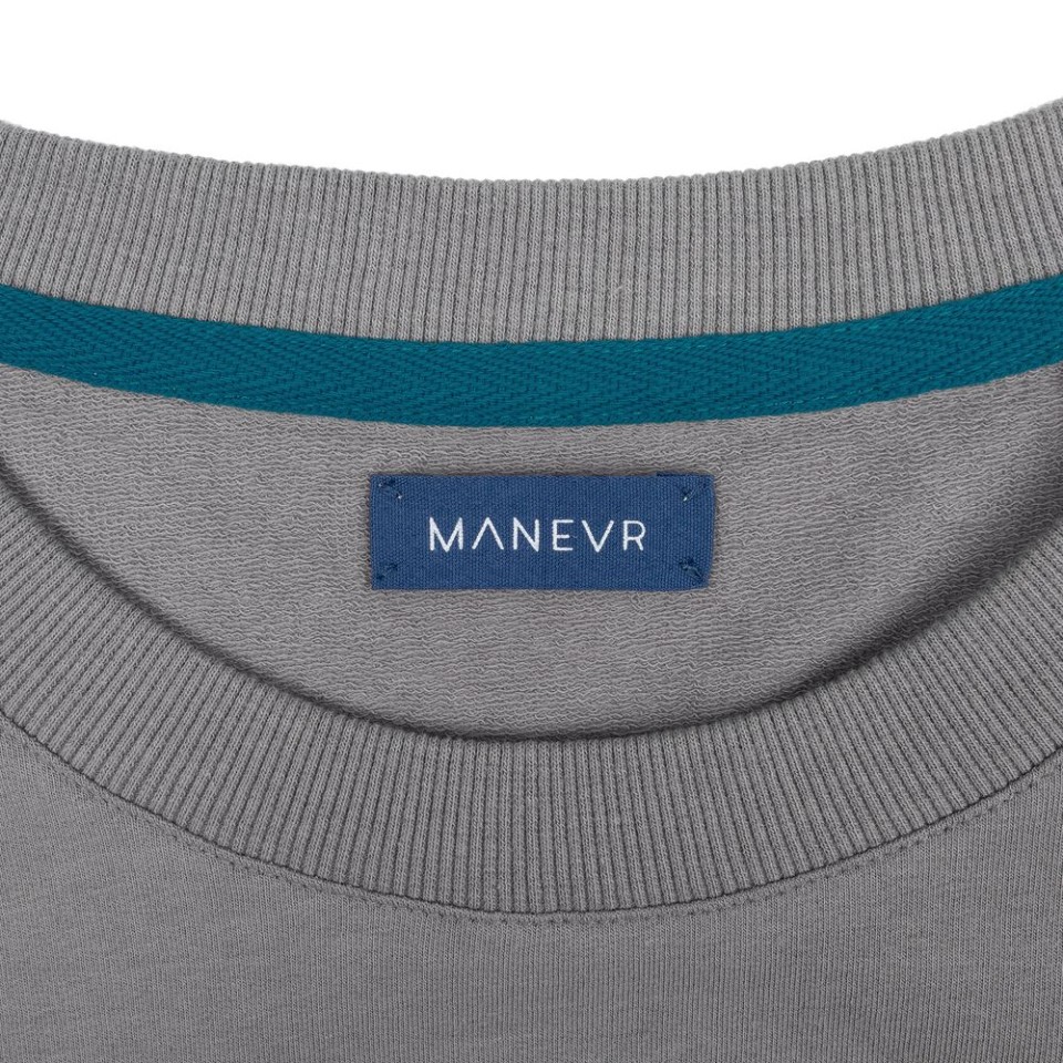 Футболка унисекс Kosmos 1.0, серая, S