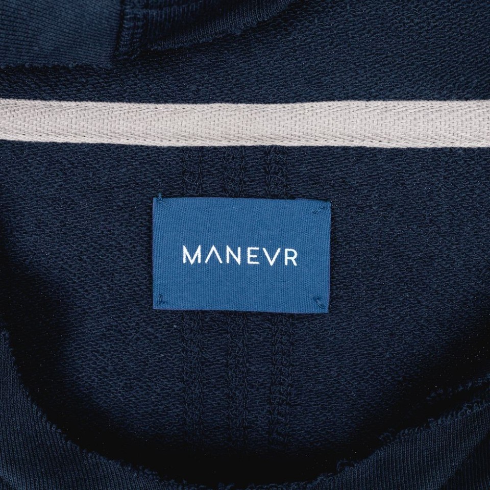 Худи Vozduh, темно-синее, S