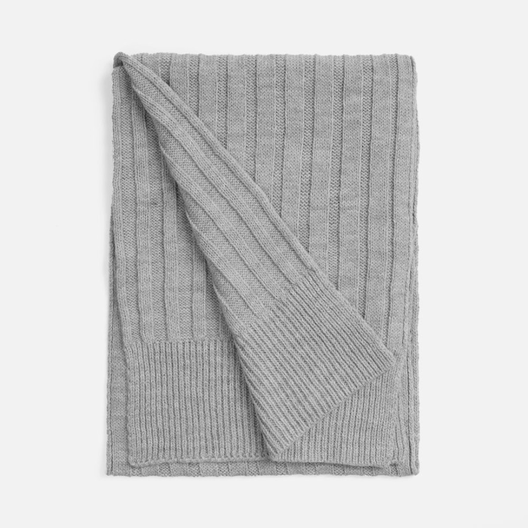 Шарф Bellish, светло-серый меланж