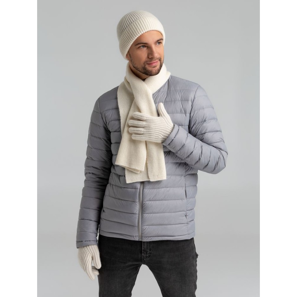 Перчатки Bernard, молочно-белые (ванильные)