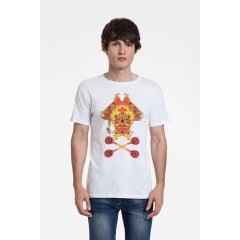 Футболка Yo Ho Hohloma, белая, XS