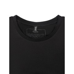 Футболка оверсайз «Мужчина с жемчужной сережкой», черная, размер XS/S