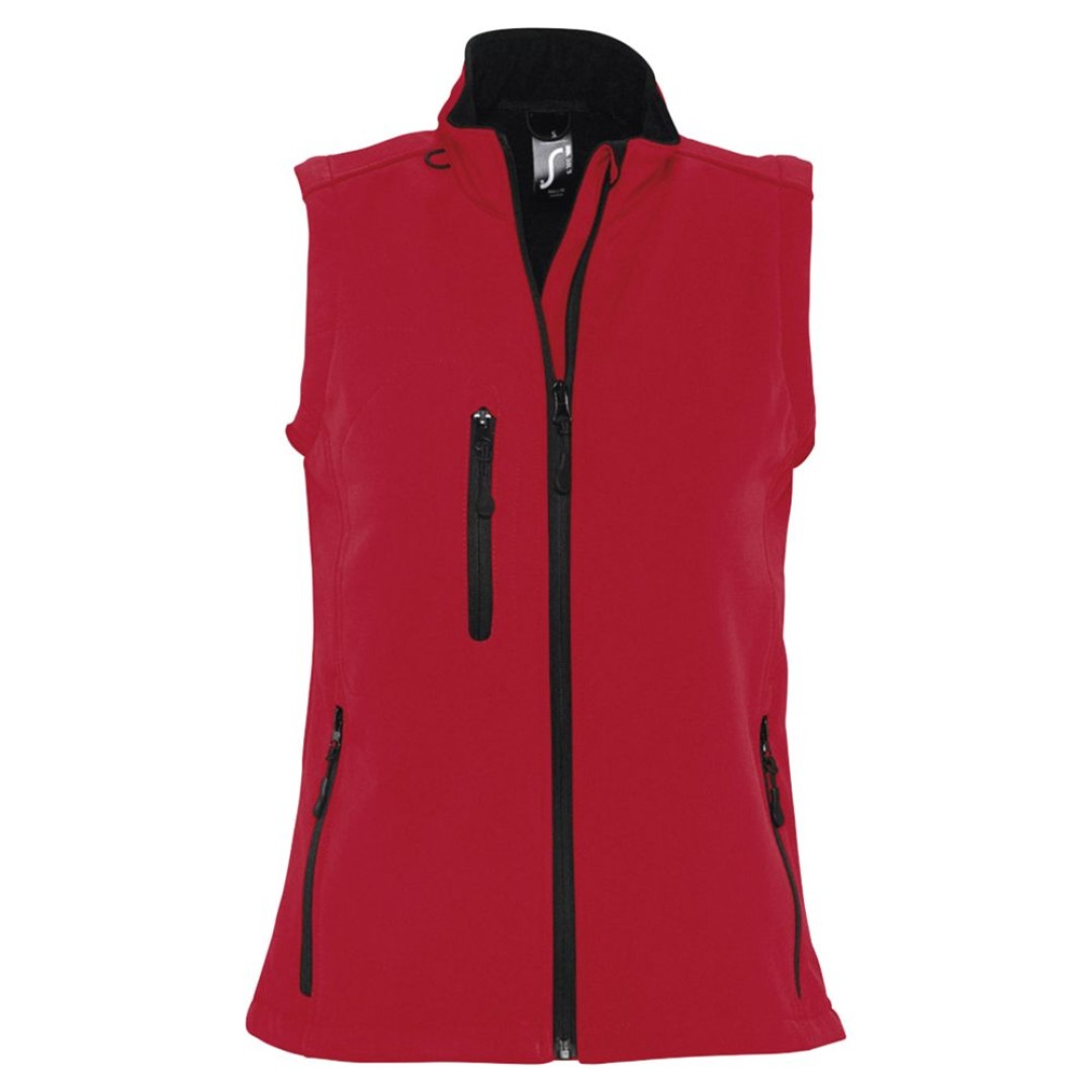 Жилет женский софтшелл Rallye Women красный, XL