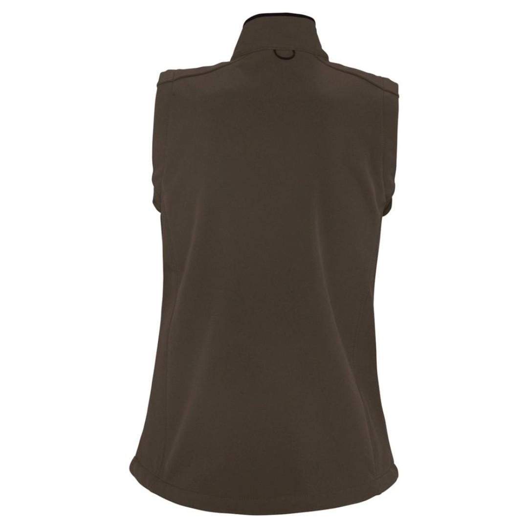 Жилет женский софтшелл Rallye Women шоколадно-коричневый, XXL