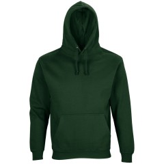 Худи унисекс Condor, темно-зеленое, размер L