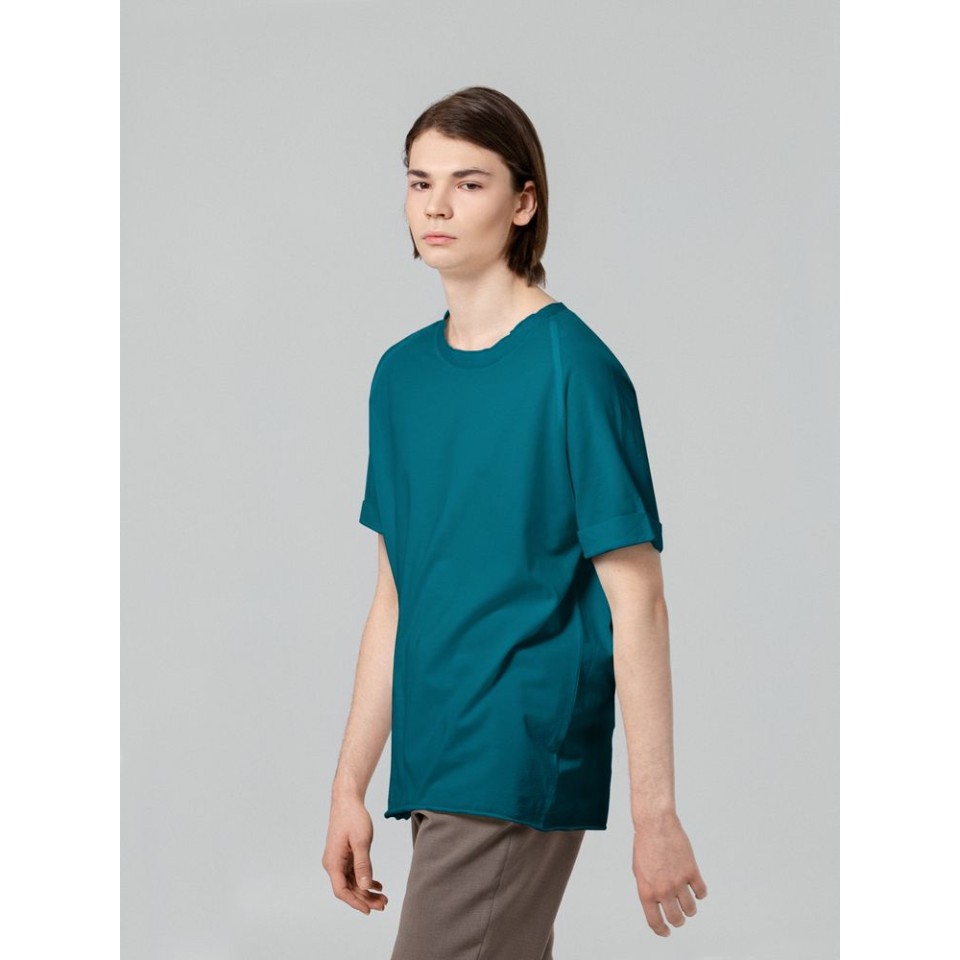 Футболка Vozduh, темно-бирюзовая, S