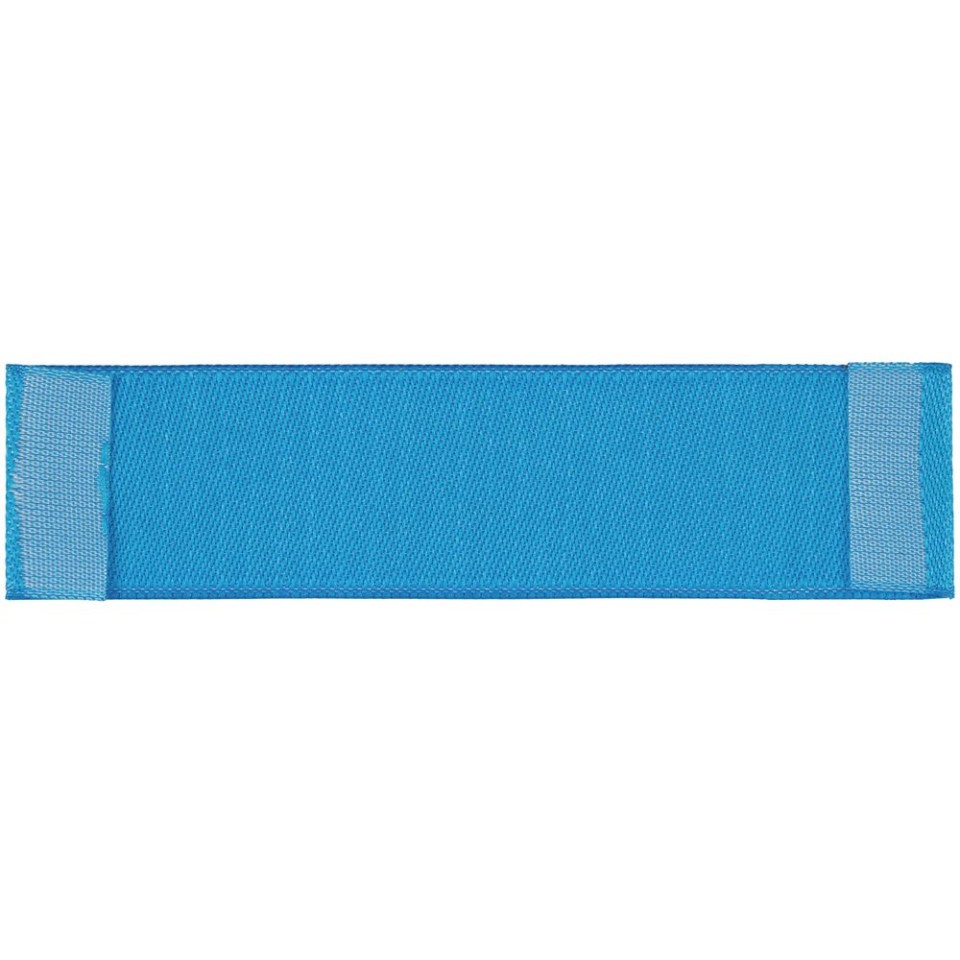 Лейбл тканевый Epsilon, S, голубой