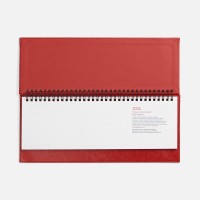 Планинг Faro, датированный, красный