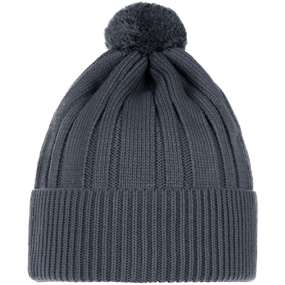 Шапка Knit Beat, серая (графит)