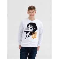 Свитшот «Меламед. Виктор Цой», белый, S