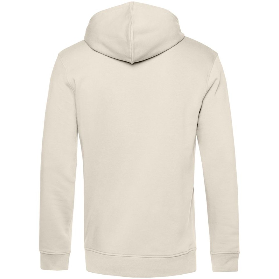 Толстовка с капюшоном унисекс BNC Inspire (Organic), молочно-белая, XXL
