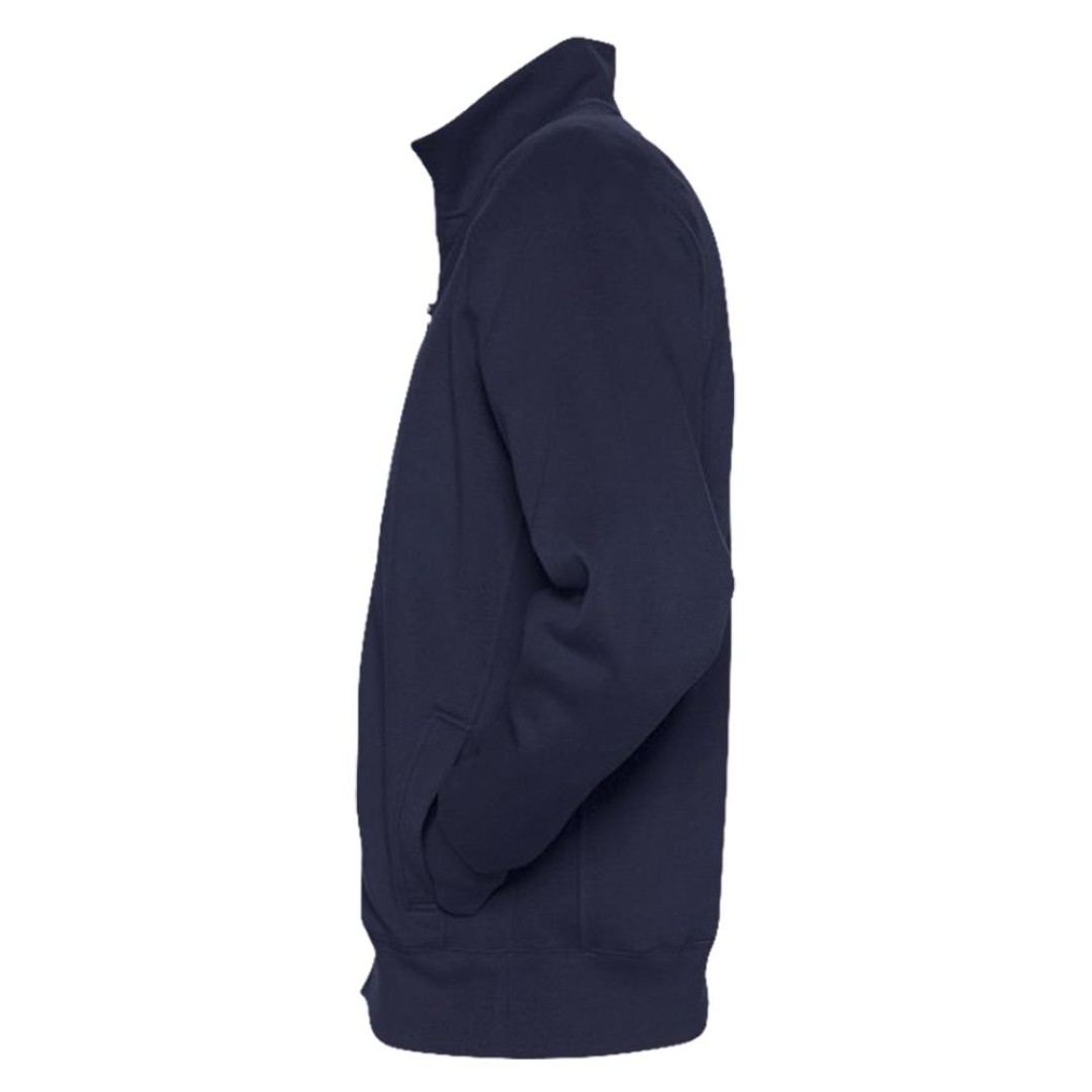 Толстовка мужская на молнии Sundae 280 темно-синяя, XL