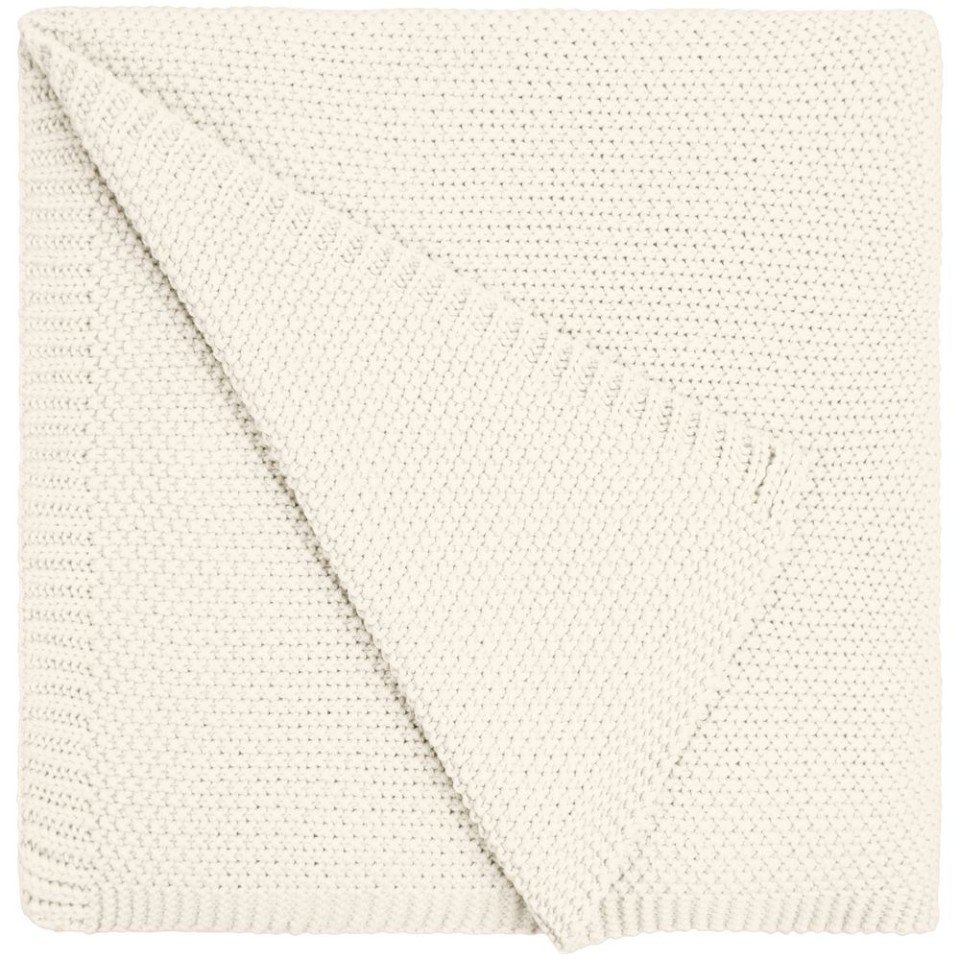 Плед Longview, молочно-белый