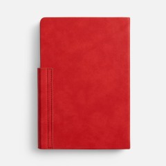 Ежедневник Leadmark, недатированный, красный