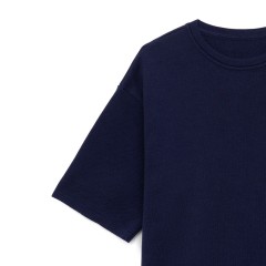 Джемпер с коротким рукавом Siluetti Volumica, темно-синий, размер XS/S